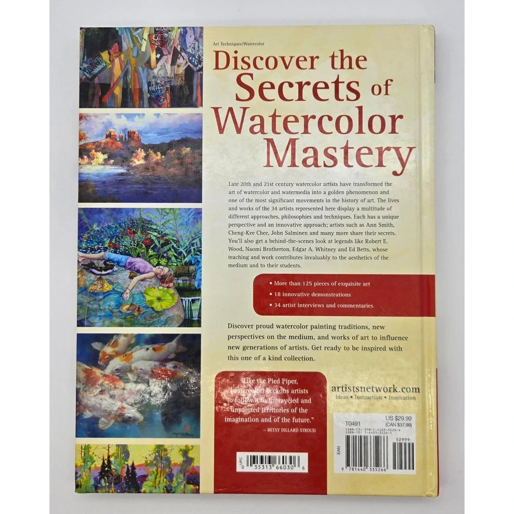 North Light Books watercolor masters